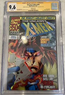 Buy Uncanny X-Men #350 CGC SS 9.6 Signed By Stan Lee, Jim Lee, Chris Claremont (Foil • 1,897.45£