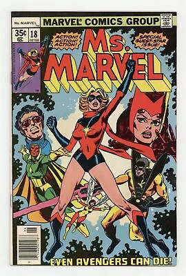 Buy Ms. Marvel #18 VG/FN 5.0 1978 1st Full App. Mystique • 59.38£