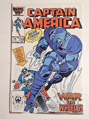 Buy CAPTAIN AMERICA #318 - 1986 Marvel- NM Condition - Hi-Res Images • 6.36£