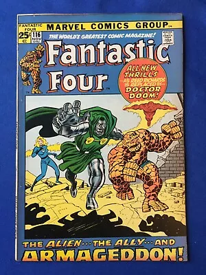 Buy Fantastic Four #116 FN (6.0) MARVEL ( Vol 1 1971) Doctor Doom • 32£