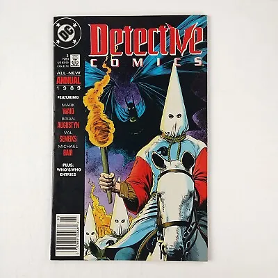 Buy Detective Comics All-New Annual #2 Newsstand Mark Waid (1989 DC Comics) • 7.99£