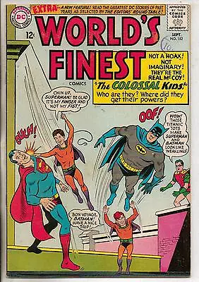 Buy DC Comics Worlds Finest #152 Sept 1965 Superman & Batman Batmite Mr Mxyzptlk VF • 31£