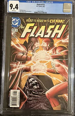 Buy Flash #173 Graded CGC 9.4 D￼C Comics My GEOFF JOHNS 2001 White Pages Comic 6/01 • 84.99£