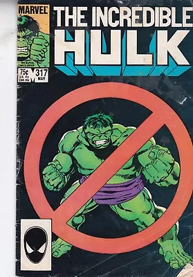 Buy Marvel Comics Incredible Hulk Vol. 1 #317 March 1986 Fast P&p Same Day Dispatch • 4.99£