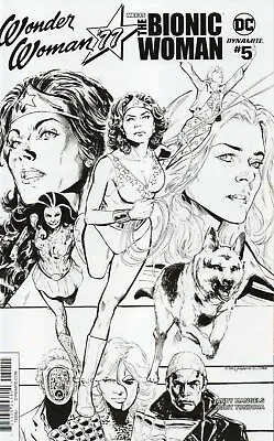 Buy Wonder Woman '77 Meets The Bionic Woman #5 (NM) `17 Mangles/ Tondora (VARIANT) • 9.49£
