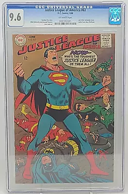 Buy Justice League Of America #63 ~ Dc 1968 ~ Cgc 9.6 ~ Marv Wolfman Fan Letter • 385.68£