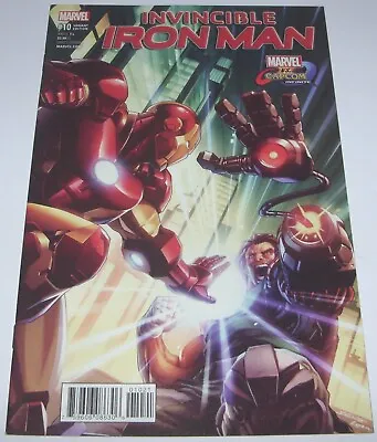 Buy Invincible Iron Man No 10 Marvel Comic From October 2017 Limited Variant Edition • 3.99£