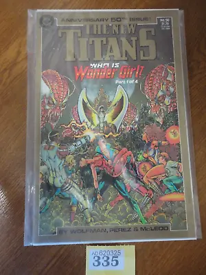 Buy #50 The New Titans 1988 DC Comics Anniversary Issue - B&B / VFNM • 3.95£