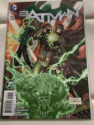 Buy DC Comics Batman #44 New 52 Green Lantern 75 Variant (2015) • 2.99£