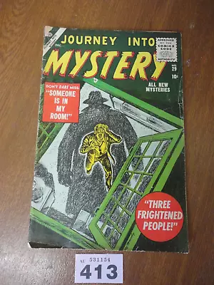 Buy Vol. 1 No. 29 JOURNEY INTO MYSTERY - 1955 Atlas Comics / Canam - VG/VG+ • 34£