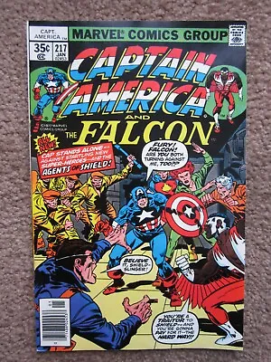 Buy NOS NM+  #217 Captain America And Falcon Comic Book CGC READY ! Marvel Key Issue • 88.41£