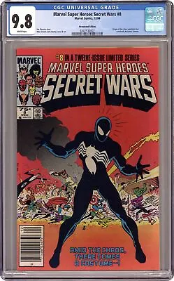 Buy Marvel Super Heroes Secret Wars #8N Newsstand Variant CGC 9.8 1984 4347534007 • 1,032.76£