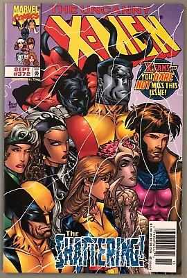 Buy Uncanny X-Men #372 By Davis Kubert Wolverine Rogue Newsstand Variant NM/M 1999 • 12.70£