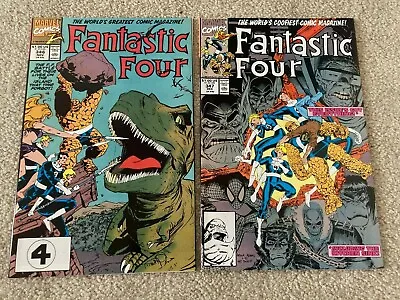 Buy Fantastic Four 346 And 347 1st Cameo Time Variance Authority Loki Both NM 9.4+ • 23.65£