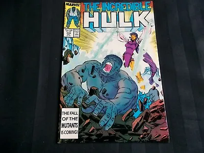 Buy Marvel Comic The Incredible Hulk Issue 338 December 1987 Mercy Killing • 5£