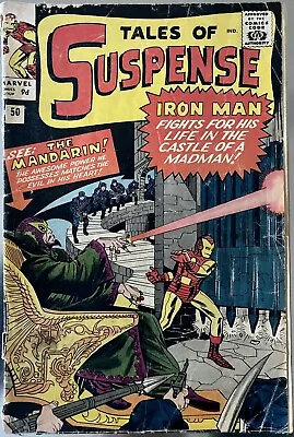 Buy Tales Of Suspense #50 1st Appearance Of The Mandarin Marvel  (1963) • 70£