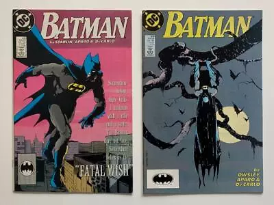 Buy Batman #430 & #431. 1st Prints (DC 1989) 2 X VF- Condition Issues. • 22.50£