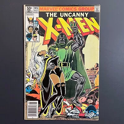Buy Uncanny X-Men 145 Doctor Doom Cover Bronze Age Marvel 1981 Claremont Cockrum • 23.62£
