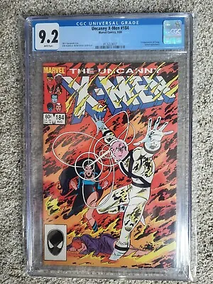Buy Uncanny X-Men #184 CGC NM 9.2 White Pages Marvel 1984 First Appearance Of Forge • 47.31£