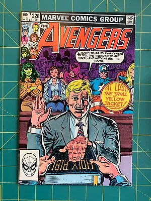 Buy The Avengers #228 - Feb 1983 - Vol.1 - Direct Edition - Minor Key - (8839) • 4.03£