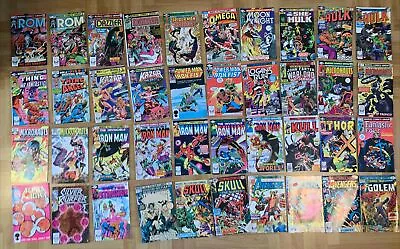 Buy Bundle Of 40 Marvel Comics From 70s And 80s Iron Man , Avengers, Hulk, Thor • 60£