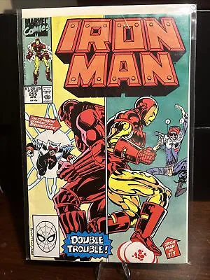 Buy Iron Man #255 1990 Direct Glenn Herdling James Fry Marvel Comic Book • 2.39£
