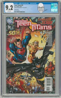 Buy George Perez Collection Copy ~ CGC 9.2 Teen Titans #50 Pérez Interior Art Batman • 79.94£