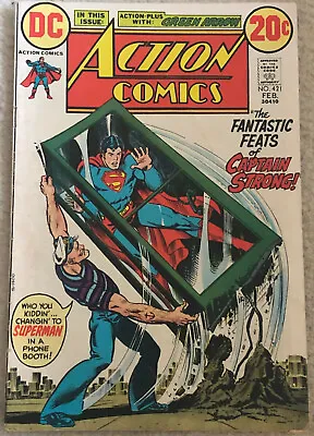 Buy Action Comics 421 - Captain Strong (publ. February 1973) • 19.77£