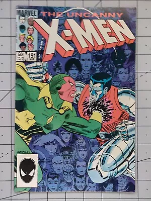 Buy Uncanny X-Men #191 First Appearance Of Nimrod Marvel Comics (1985) • 5.53£