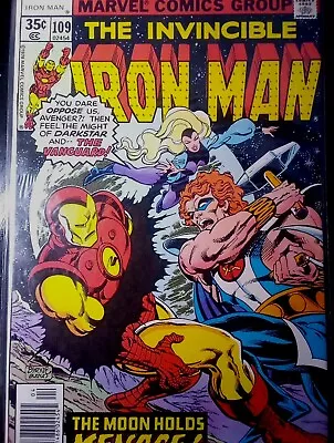 Buy The Invincible Iron Man #109 1978 Newsstand Edition  • 16.09£
