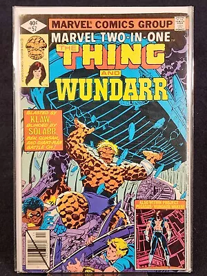 Buy Marvel Two-in-one #57 Mid Grade • 2.38£
