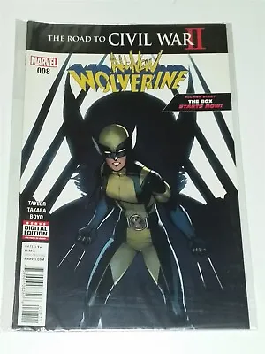 Buy Wolverine All New #8 Nm+ (9.6 Or Better) July 2016 Marvel Comics • 6.99£