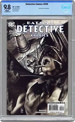 Buy Detective Comics #836 CBCS 9.8 2007 21-242F872-013 • 73.79£
