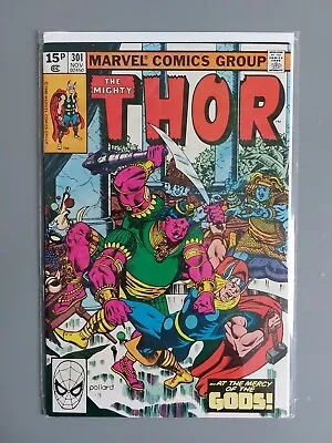 Buy The Mighty Thor #301, Marvel Comics, 1st Ta-Lo, 1980 • 7.50£