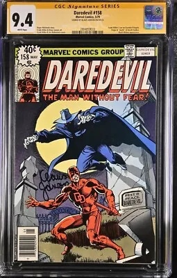 Buy Daredevil # 158 SS CGC 9.4 White (Marvel, 1979) 1st Frank Miller On Daredevil • 289.54£