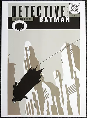 Buy Batman Repro Poster Detective Comics Dave Johnson 2000 Front Cover Dc Comics D85 • 7.99£