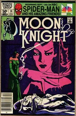 Buy Moon Knight #14-1981 Fn- 5.5 Marvel 1st Stained Glass Scarlet Sienkiewicz • 12.02£