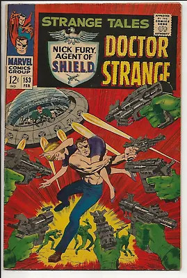 Buy Strange Tales #153 (Marvel Comics 1967) Steranko Cover Doctor Strange Nick Fury • 8.03£