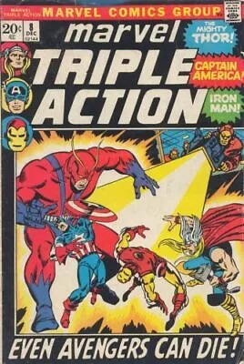 Buy Marvel Comics Marvel Triple Action Vol 1 #8 1972 4.0 VG • 7.16£