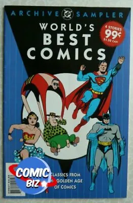 Buy Archive Sampler World's Best Comics (2003) 1st Printing Dc Comics • 3.25£