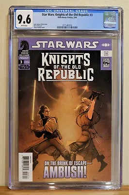 Buy STAR WARS: KNIGHTS OF THE OLD REPUBLIC #3 CGC 9.6 - WHITE ** 1st App. JARAEL ** • 199.16£