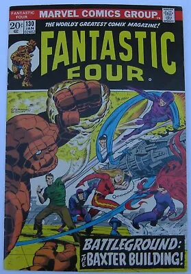 Buy Fantastic Four #130 (Jan 1973, Marvel), FN-VFN (7.0), Black Bolt & Inhumans App. • 23.99£