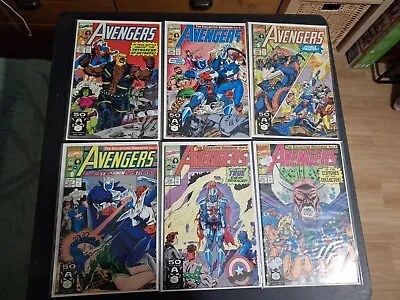 Buy Avengers Vol. 1 331 335 336 337 338 339 Marvel 6 Comic Lot Bagged And Boarded • 5£