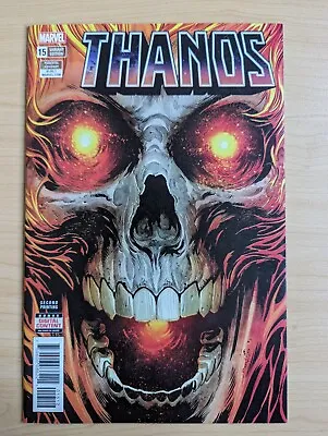 Buy Thanos #15 Variant 2nd Print Nm+ (9.6 Or Better) April 2018 Marvel Comics • 5£