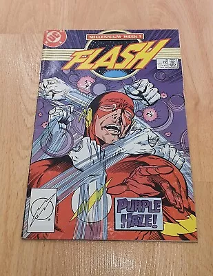 Buy The Flash #8 Millennium Week 1: Purple Haze! Jan 1988 DC Comics • 1.50£