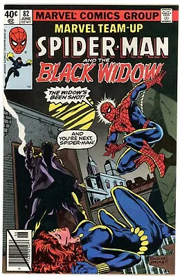Buy Marvel Team-Up 82 Spider-Man Black Widow NM 9.2 Bronze Age Marvel 1979 • 20.11£