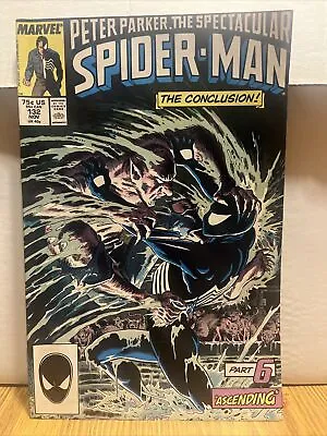Buy Peter Parker The Spectacular Spider-man # 132 - Kraven’s Last Hunt Pt 6 Marvel • 7.88£