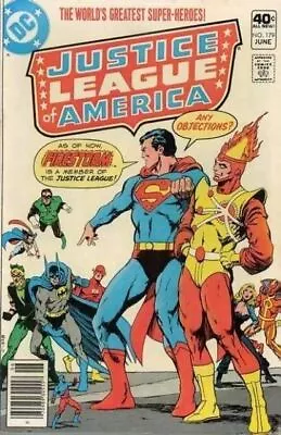 Buy Justice League Of America (1960) # 179 (7.0-FVF) Firestorm Joins JLA 1980 • 6.30£