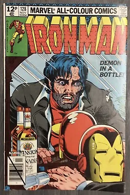 Buy Iron Man No. #128 November 1979 Marvel Comics VG Demon In A Bottle  • 70£