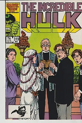 Buy Marvel Comics Incredible Hulk #319 (1986) 1st Print F • 3.95£